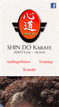 Mobile Screenshot of karate-shindo.net